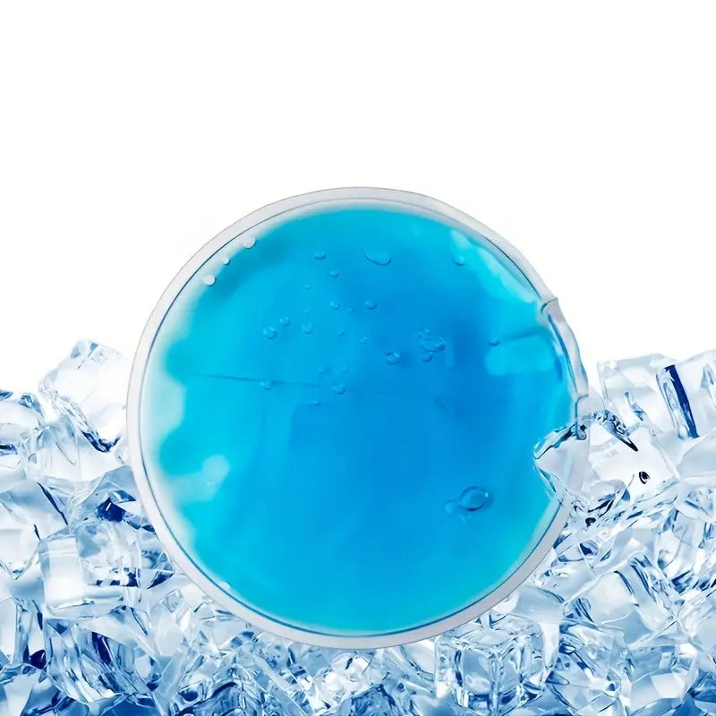 2pcs Reusable Round Gel Ice Eye Masks