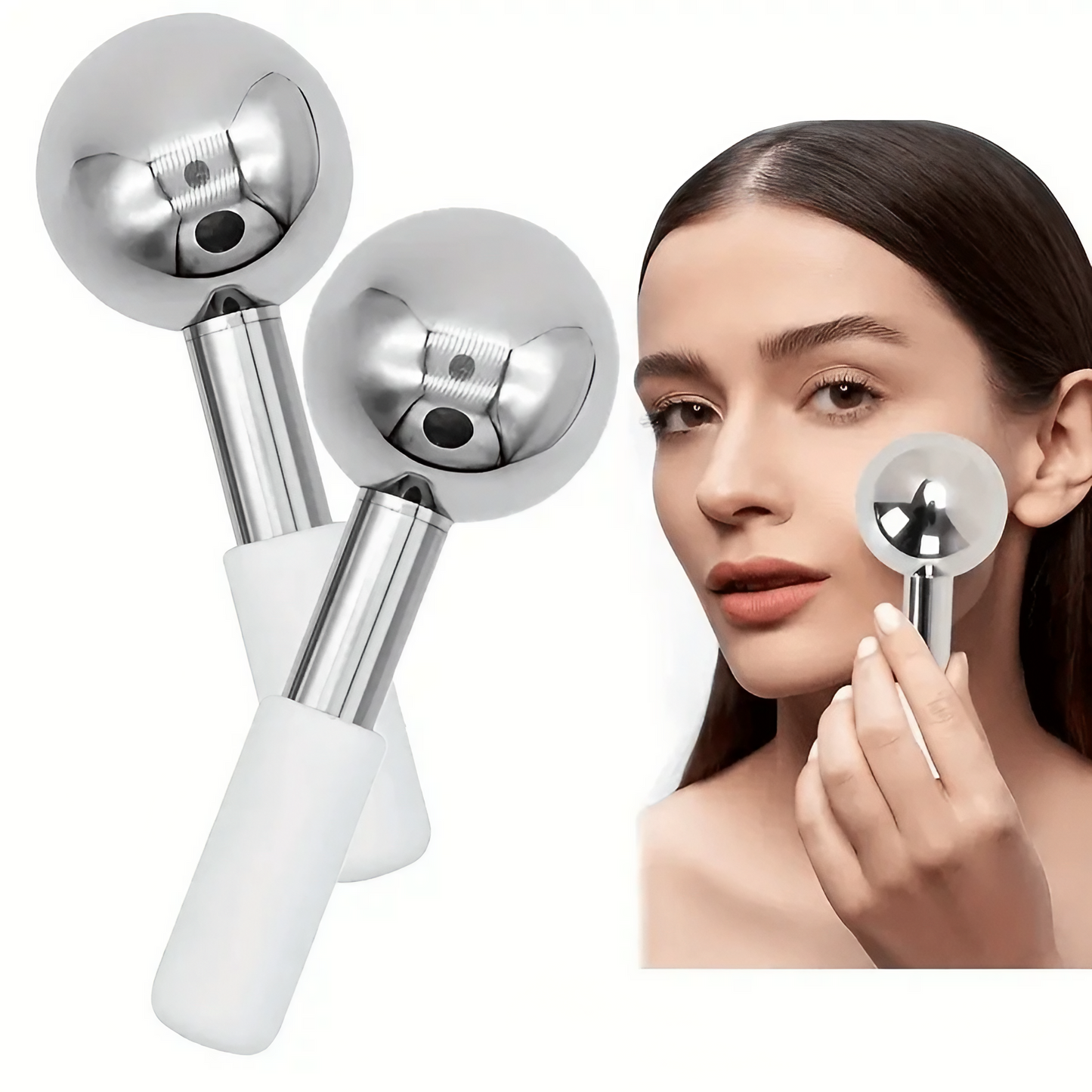 Facial Roller Wand - Hot & Cold Therapy.