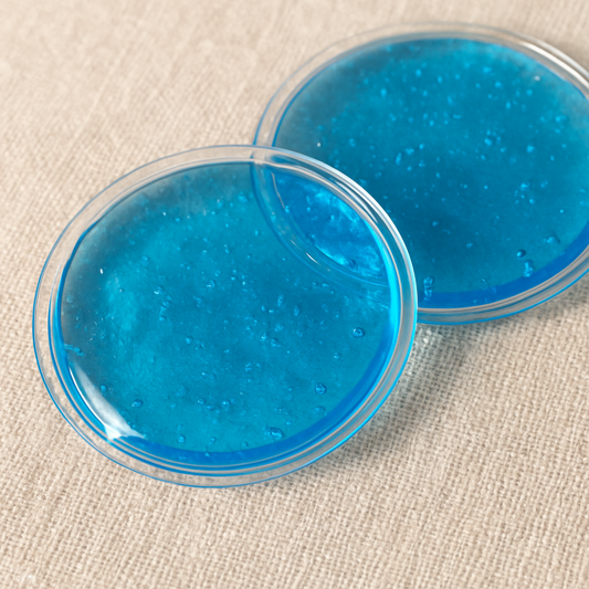 2pcs Reusable Round Gel Ice Eye Masks