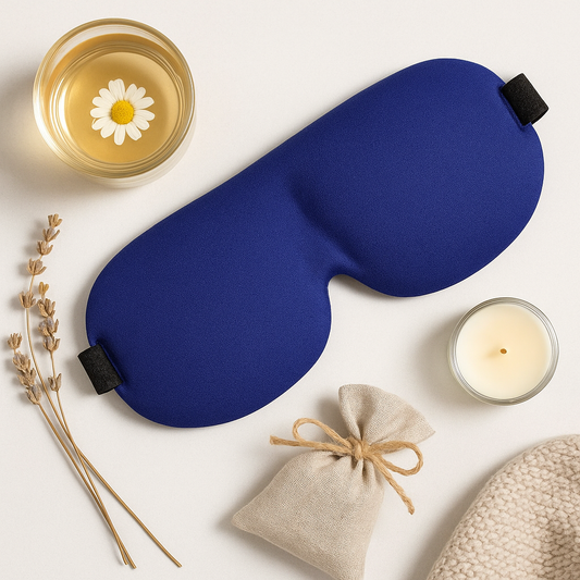 100% Light Blocking Memory Foam 3D Sleep Mask