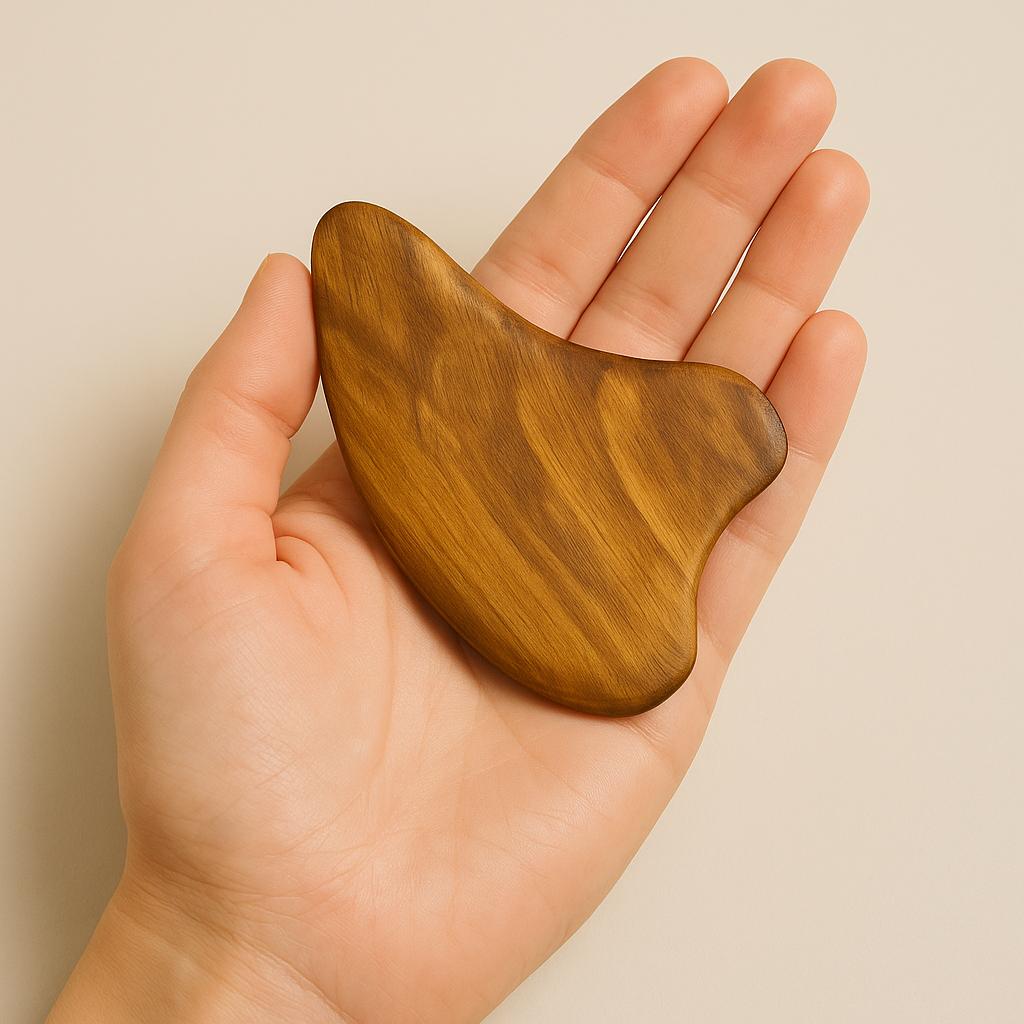 Sandalwood Gua Sha Facial Massage Tool